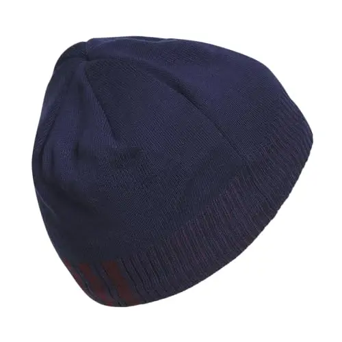 adidas Creator 3 Beanie | Warm Double-Layer Knit, Soft Acrylic Knit, Moisture-Wicking Mesh, Premium TPU Logo, 3-Stripe Back Detail, Cold-Weather Ready - 4
