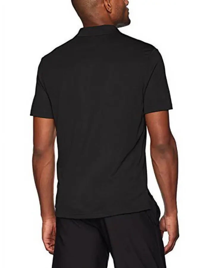 Adidas CY5953 Erkaklar uchun qora 100% polyester qisqa yengli golf polo futbolkasi AC42 (Regular,XL) - 1