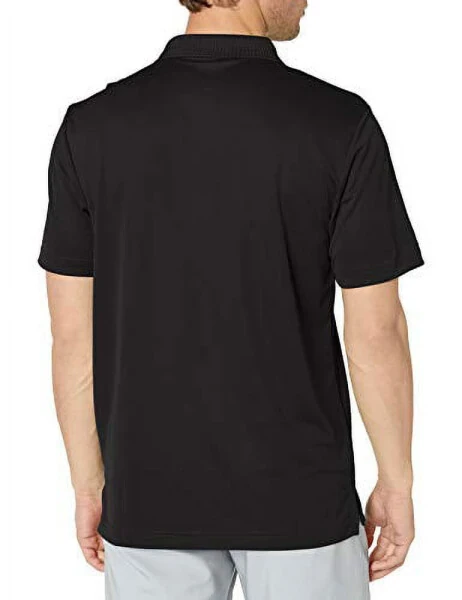 Adidas CY5953 Erkaklar uchun qora 100% polyester qisqa yengli golf polo futbolkasi AC42 (Regular,XL) - Modazone (1)