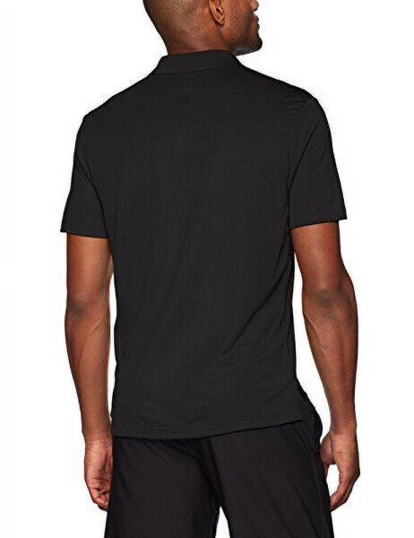 Adidas CY5953 Men's Black 100% Polyester Short Sleeve Golf Polo Tee-Shirt AC42 (Regular,XL) - ADIDAS
