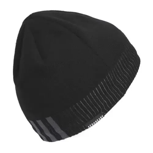 Adidas Erkaklar Creator Beanie, qish uchun standart o'lchamli akril trikotaj skull cap/shlyapa - 5
