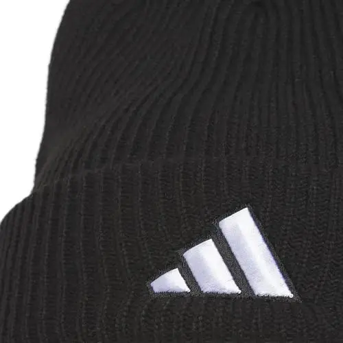 Adidas erkaklar jamoasi uchun Beanie – Standart qishki trikotaj shapka - 2