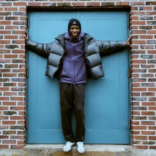 adidas Erkaklar jamoasi uchun Beanie – Standart qishki trikotaj shapka - 7