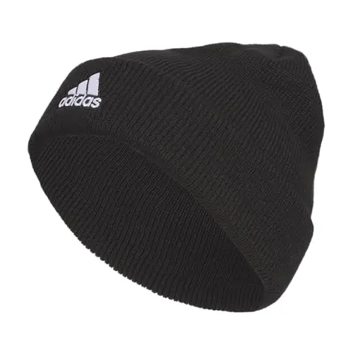 adidas Erkaklar jamoasi uchun Beanie – Standart qishki trikotaj shapka - 1
