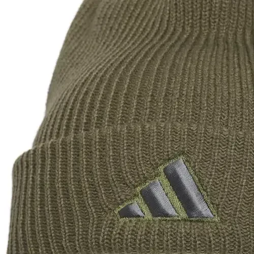 Adidas erkaklar jamoasi uchun shapka – Standart qishki trikotaj shapka - ADIDAS (1)