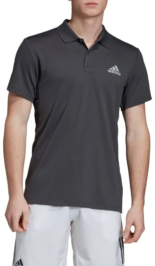 adidas Men's Club Rib Golf Polo - 1