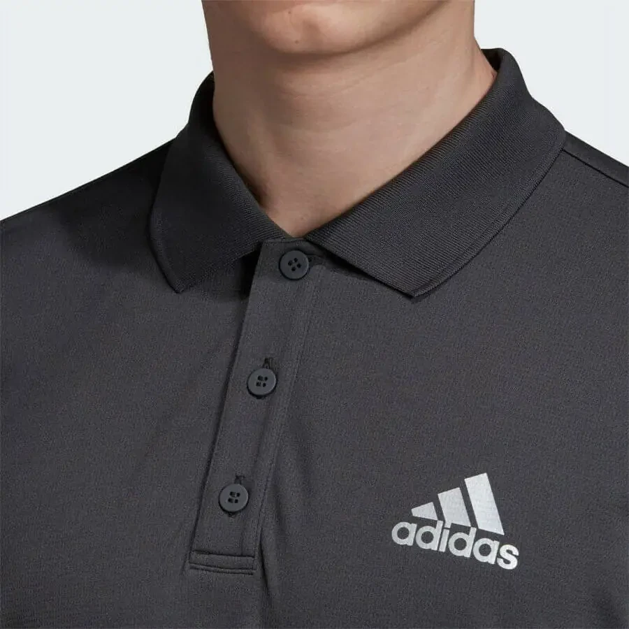 adidas Men's Club Rib Golf Polo - 5
