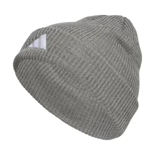 adidas Men's Team Issue Beanie – Standard Fit Winter Knit Hat - 1