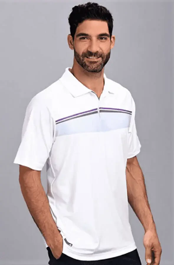 adidas Golf Men's climalite Textured Short-Sleeve Polo - 2