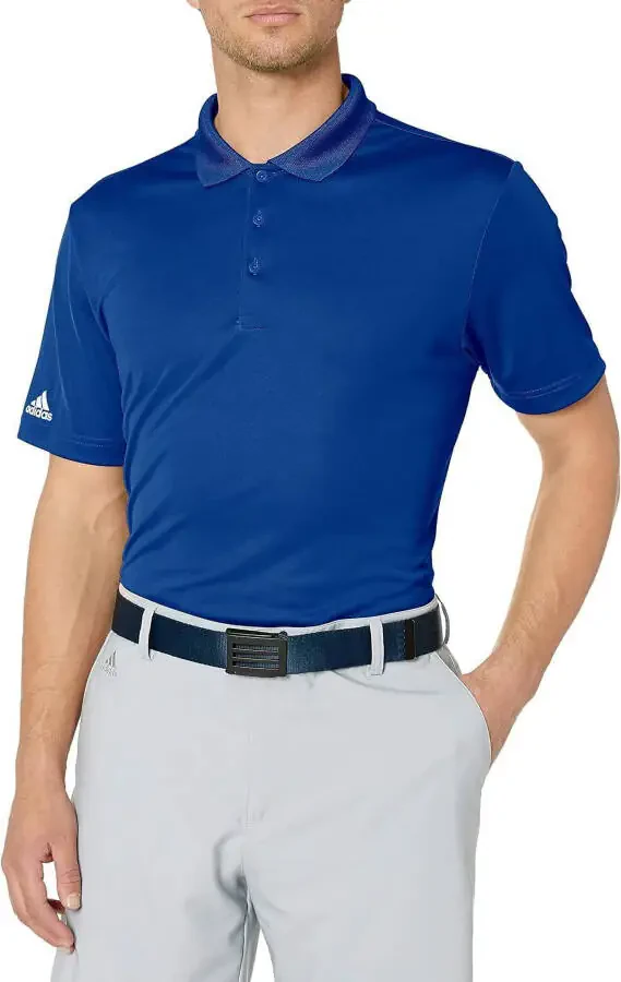 adidas Golf Performance Polo, Collegiate Royal, 3X-Large - 1