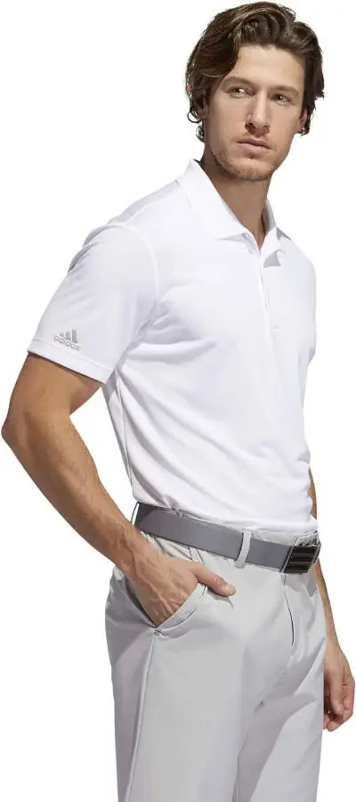 adidas Golf Performance Polo, White, 3X-Large - 6