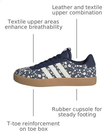 adidas Women's VL Court 3.0 Shoe - 1