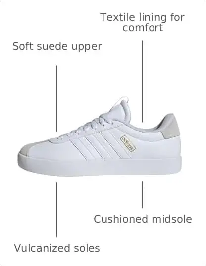 adidas Women’s VL Court 3.0 Sneaker - 2