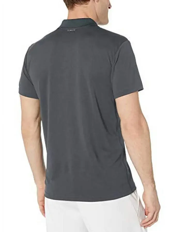 adidas Men's Club Tennis Polo Shirt, Solid Grey, Large - 3