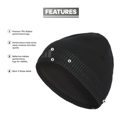 adidas Men's Creator 3 Beanie - 6