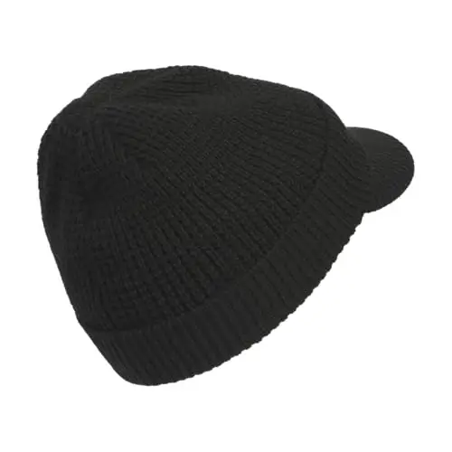 adidas Men's Griggs Brimmer Beanie with Brim | Warm Double-Layer Knit, Soft Stretch Fabric, Snug Coverage, Cold-Weather Ready - 4