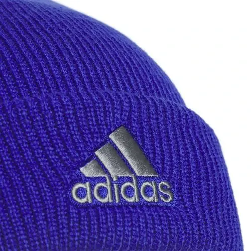 adidas Men's Team Issue Beanie, Standard Fit Cuffed Acrylic Knit Hat/Cap for Winter - 4