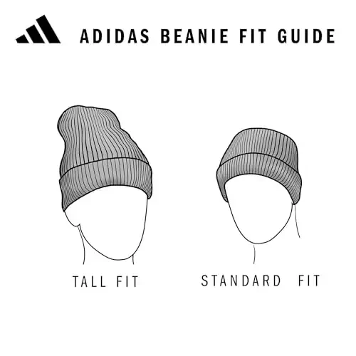 adidas Men's Team Issue Beanie, Standard Fit Cuffed Acrylic Knit Hat/Cap for Winter - 7