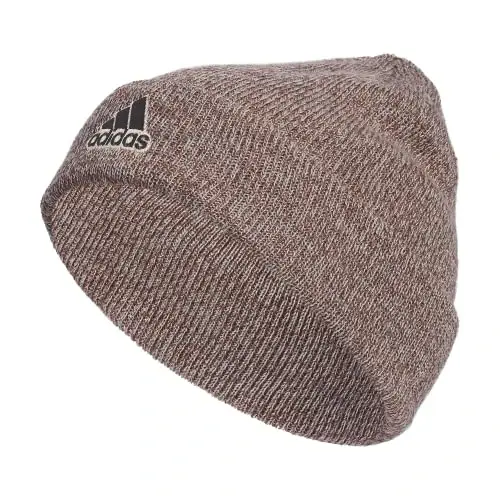 adidas Men's Team Issue Beanie, Standard Fit Cuffed Acrylic Knit Hat/Cap for Winter - 1