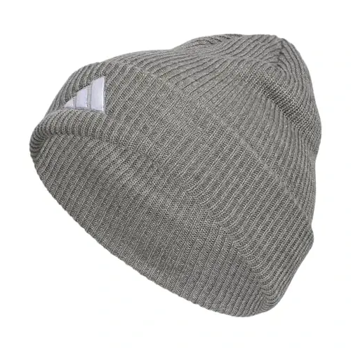Adidas Men's Team Issue Beanie – Standard Fit Winter Knit Hat - ADIDAS