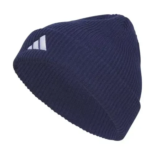 Adidas Men's Team Issue Beanie – Standard Fit Winter Knit Hat - ADIDAS