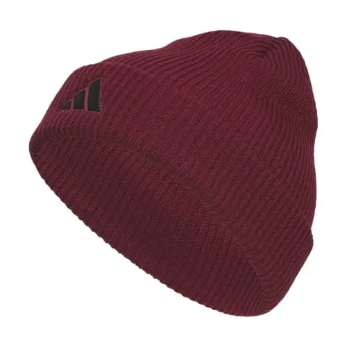Adidas Men's Team Issue Beanie – Standard Fit Winter Knit Hat - ADIDAS