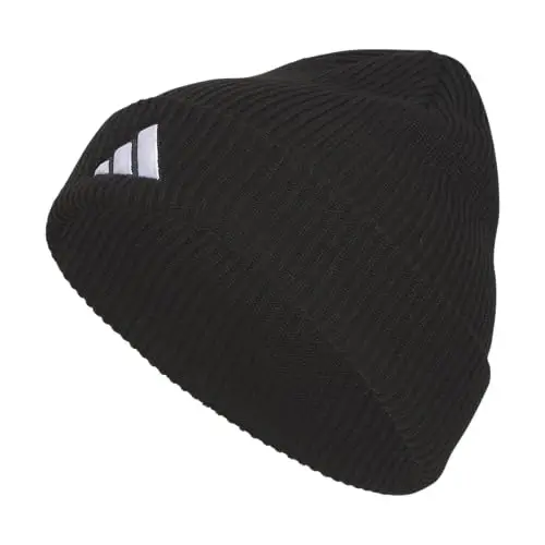 Adidas Men's Team Issue Beanie – Standard Fit Winter Knit Hat - 1