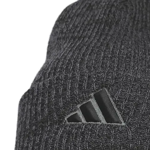 adidas Men's Team Issue Beanie – Standard Fit Winter Knit Hat - 2