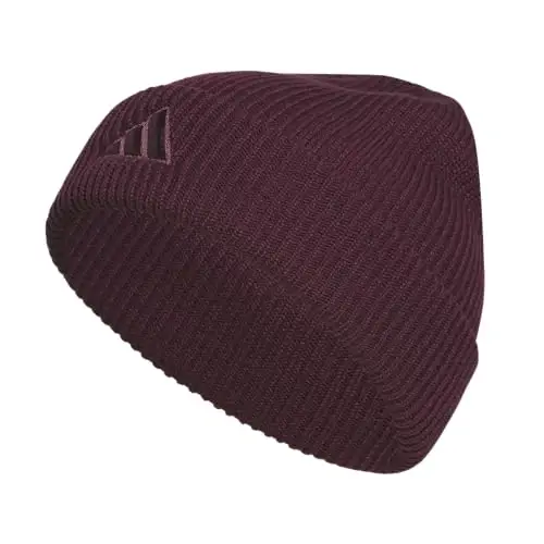 adidas Men's Team Issue Beanie | Warm Double-Layer Knit, Soft Stretch Fabric, Snug Coverage, Cold-Weather Ready - 1