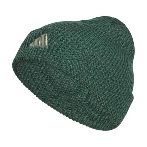 adidas Men's Team Issue Beanie | Warm Double-Layer Knit, Soft Stretch Fabric, Snug Coverage, Cold-Weather Ready - adidas