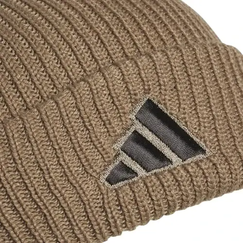 adidas Men's Team Issue Beanie | Warm Double-Layer Knit, Soft Stretch Fabric, Snug Coverage, Cold-Weather Ready - ADIDAS (1)