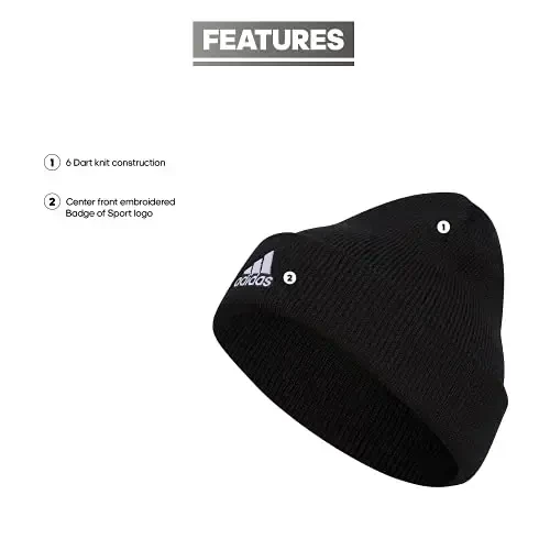 Adidas Men's Team Issue Fold Beanie Discontinued - 2