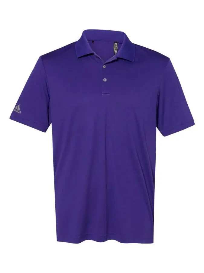 Adidas - Performance Polo - A230 - Collegiate Purple - Size: M - 2