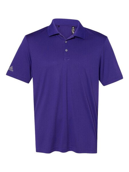 Adidas - Performance Polo - A230 - Collegiate Purple - Size: M- - ADIDAS (1)