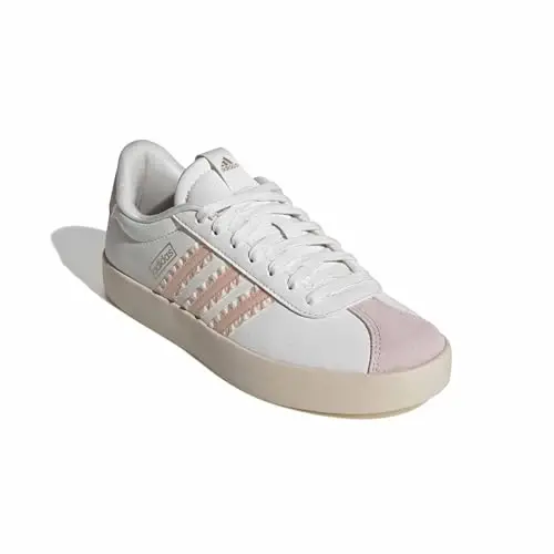 adidas Womens Vl Court 3.0 Lace Up Sneakers Shoes Casual - Blue - 5