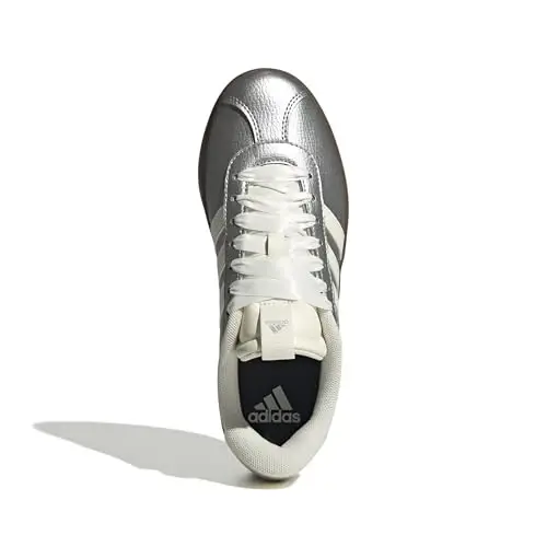 adidas Womens Vl Court 3.0 Lace Up Sneakers Shoes Casual - Blue - 2
