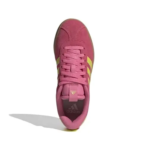 adidas Womens Vl Court 3.0 Lace Up Sneakers Shoes Casual - Blue - 2
