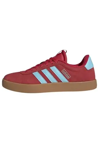 adidas Womens Vl Court 3.0 Lace Up Sneakers Shoes Casual - Blue 