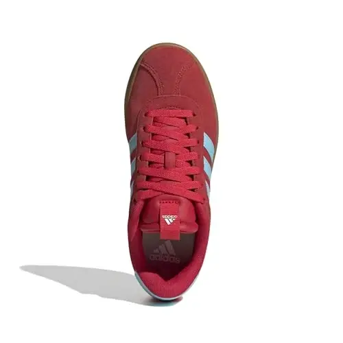 adidas Womens Vl Court 3.0 Lace Up Sneakers Shoes Casual - Blue - 2