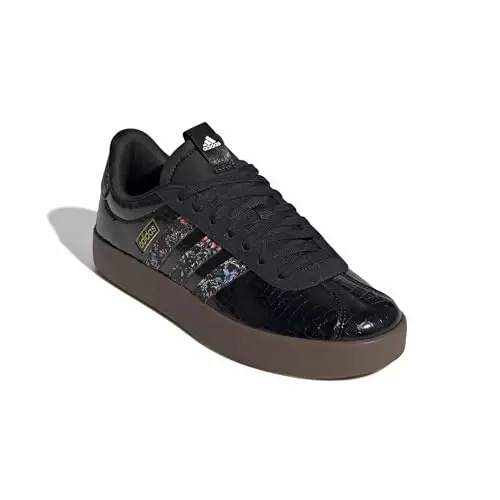 adidas Womens Vl Court 3.0 Lace Up Sneakers Shoes Casual - Blue - 4