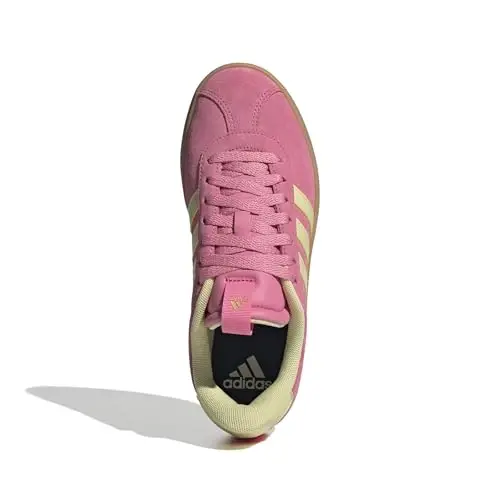 adidas Womens Vl Court 3.0 Lace Up Sneakers Shoes Casual - Blue - 2
