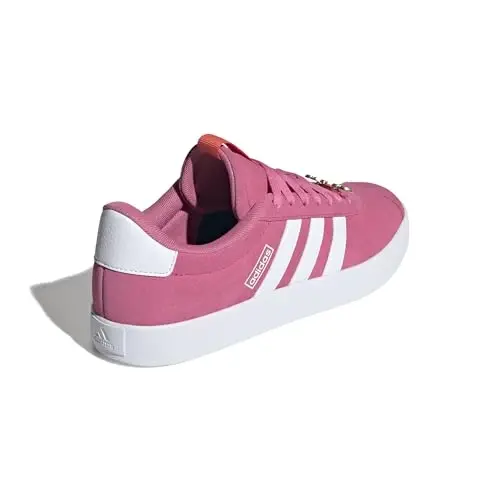 adidas Womens Vl Court 3.0 Lace Up Sneakers Shoes Casual - Blue - 5