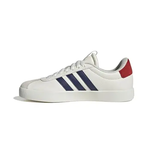 adidas Womens Vl Court 3.0 Lace Up Sneakers Shoes Casual - Blue - 1