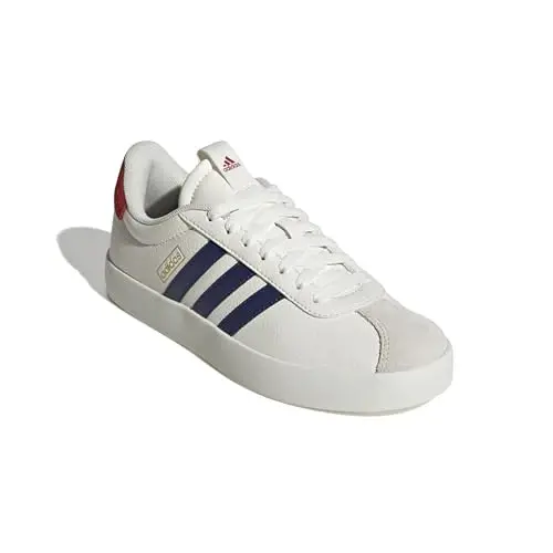 adidas Womens Vl Court 3.0 Lace Up Sneakers Shoes Casual - Blue - 4