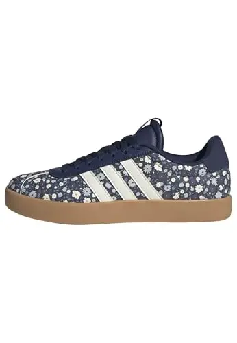 adidas Womens Vl Court 3.0 Lace Up Sneakers Shoes Casual - Blue 