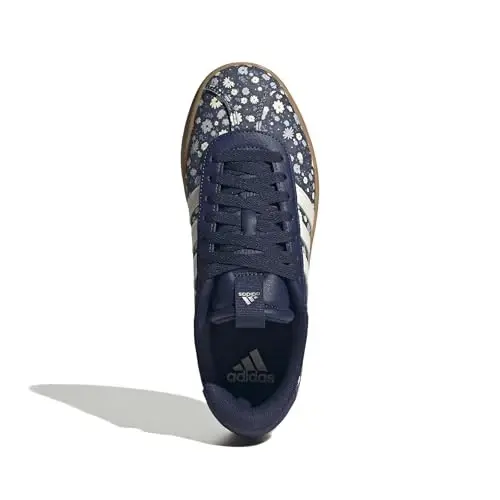 adidas Womens Vl Court 3.0 Lace Up Sneakers Shoes Casual - Blue - 2