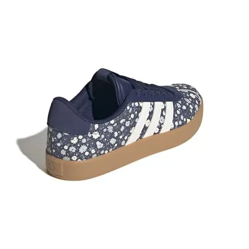adidas Womens Vl Court 3.0 Lace Up Sneakers Shoes Casual - Blue - 5