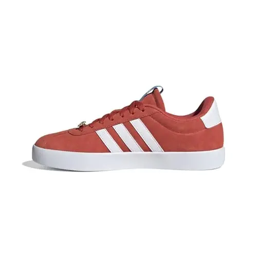 adidas Womens Vl Court 3.0 Lace Up Sneakers Shoes Casual - Blue - 1