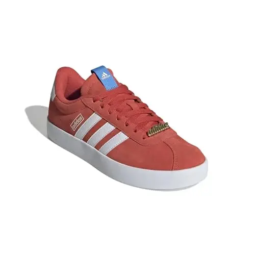 adidas Womens Vl Court 3.0 Lace Up Sneakers Shoes Casual - Blue - 5