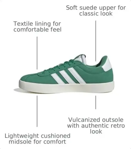 adidas Women's VL Court 3.0 Shoe 